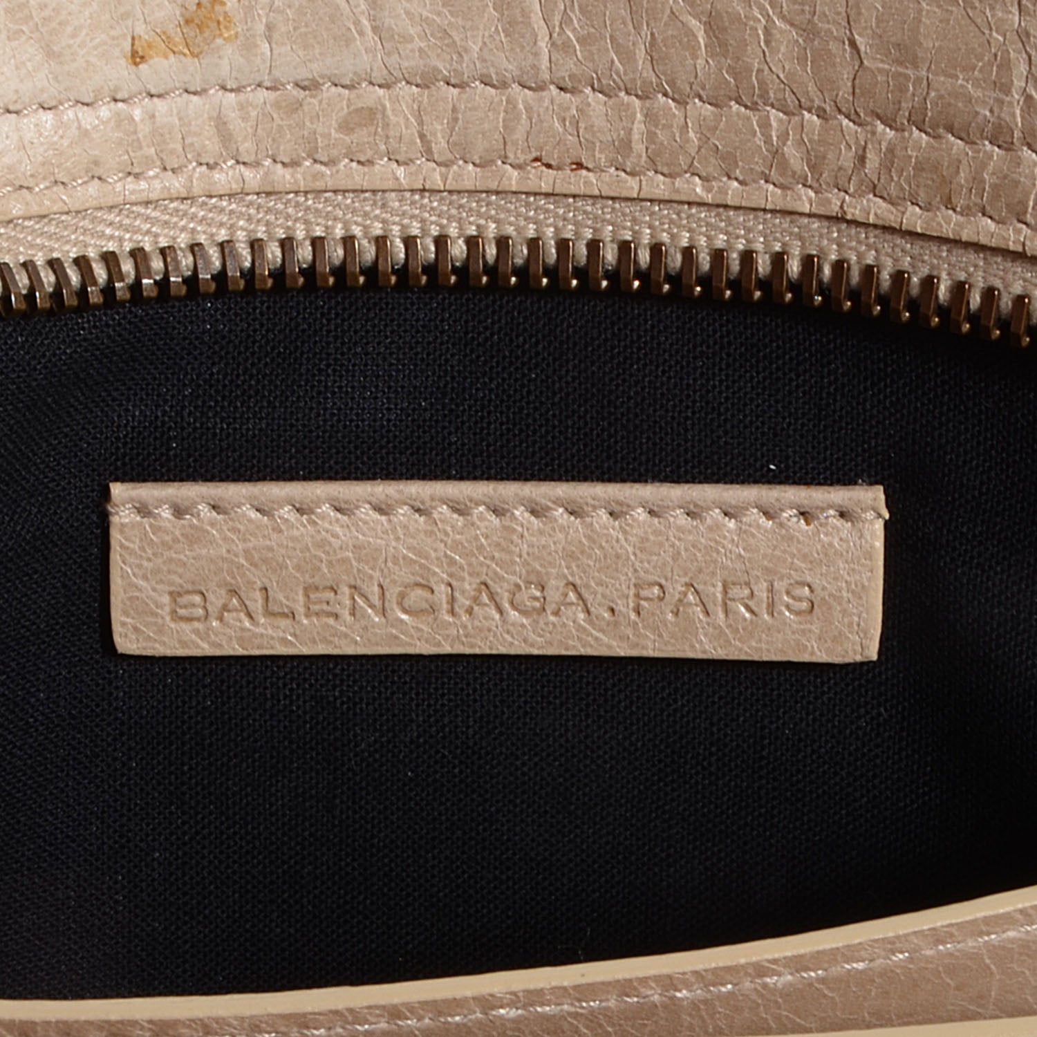 Balenciaga Agneau Mini Traveler Sahara 6 of 10