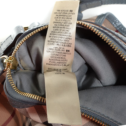 Burberry Haymarket Check Small Canterbury Tote Storm Grey 8 of 10