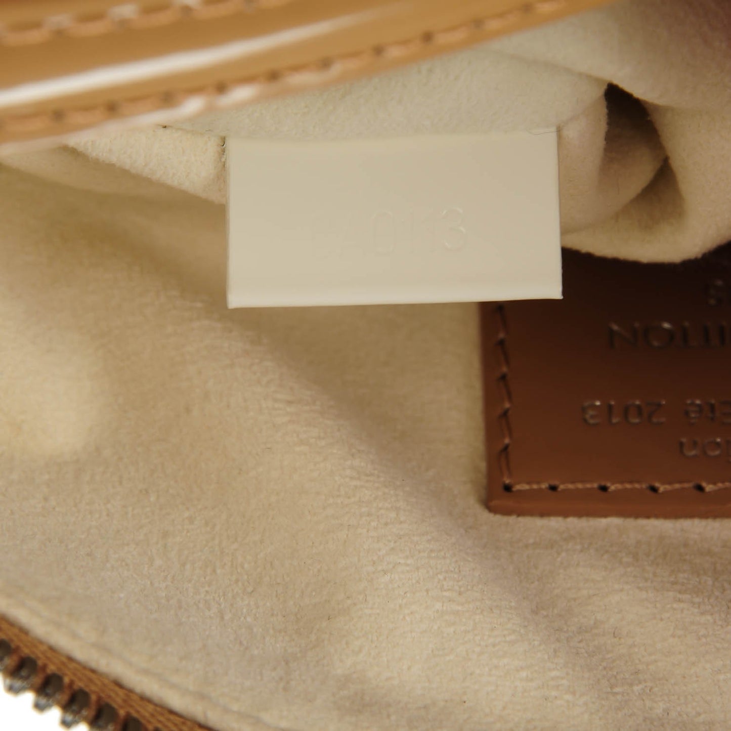 Damier Facette Speedy Cube MM Camel