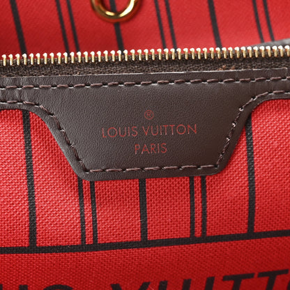 Louis Vuitton Damier Ebene Neo Neverfull MM 6 of 10