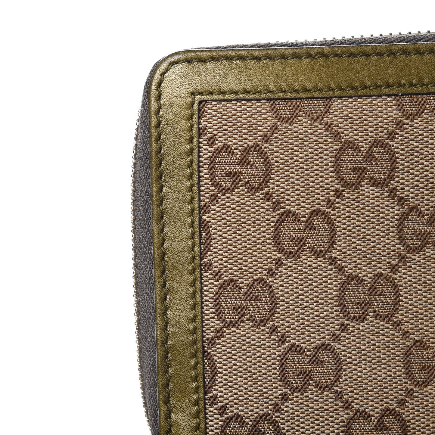 Monogram Sukey Zip Around Wallet Green