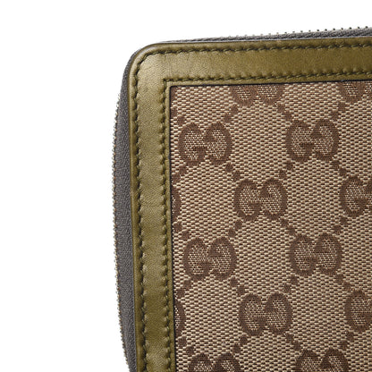 Gucci Monogram Sukey Zip Around Wallet Green 9 of 12