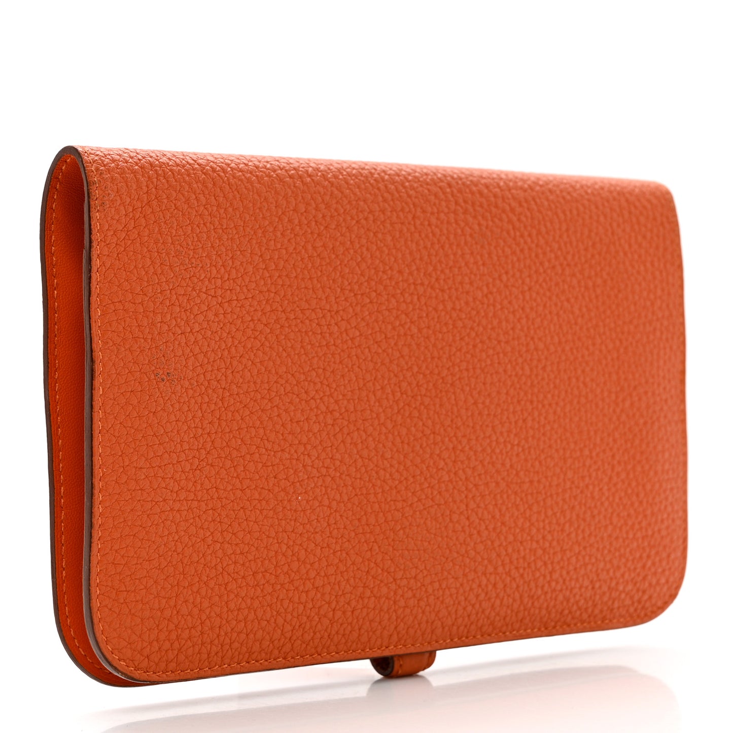 Togo Dogon Duo Wallet Orange