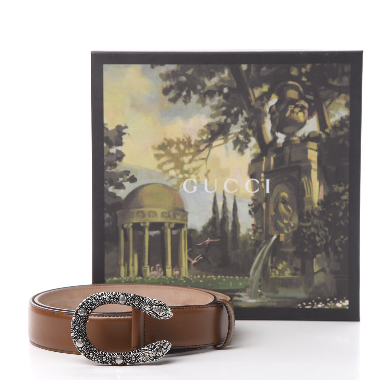 Gucci Lisse Calfskin Dionysus 35mm Belt 100 40 Cuir 7 of 8
