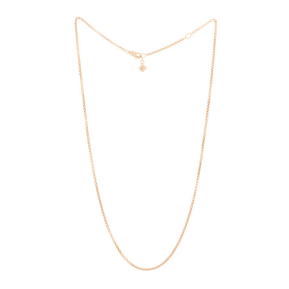 David Yurman 18K Rose Gold 1.7mm Box Chain Necklace 18" 2 of 5