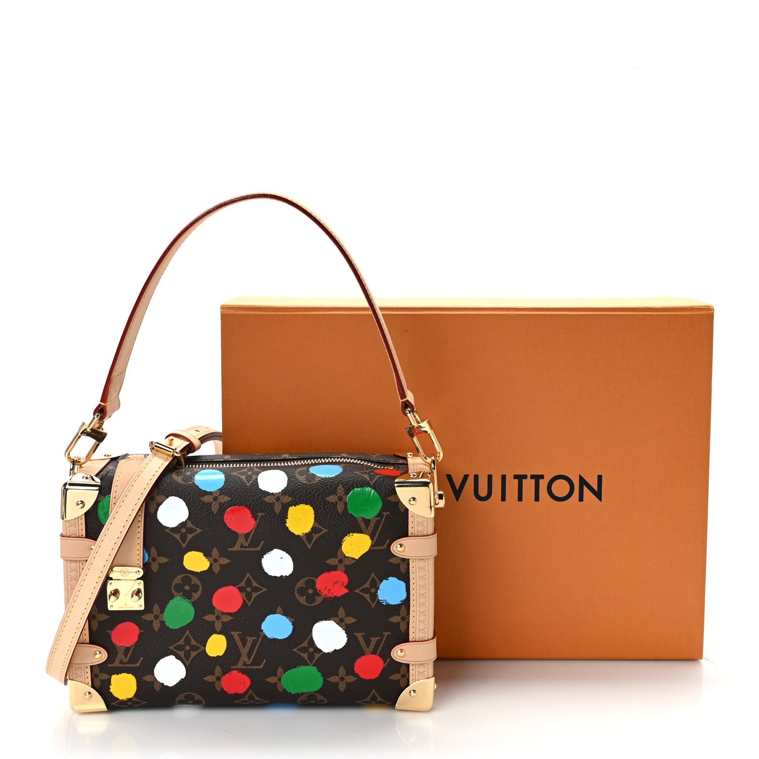 Louis Vuitton LV X YK Monogram Dots Side Trunk Multicolor 9 of 9