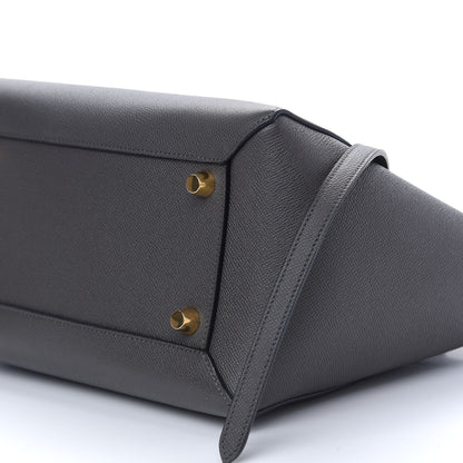 Celine Grained Calfskin Mini Belt Bag Grey 9 of 11