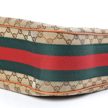 Gucci Monogram Medium Heritage Shoulder Bag Light Tobacco 13 of 14