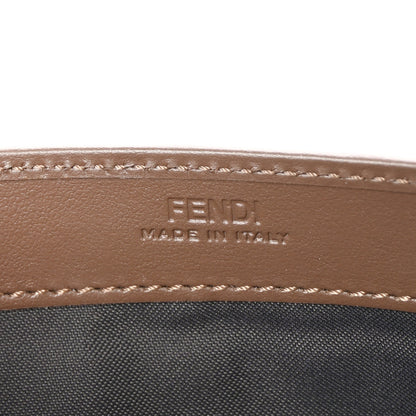 Fendi Vitello Soft FF Diamonds Continental Envelope Wallet On Chain Maya Black 5 of 9