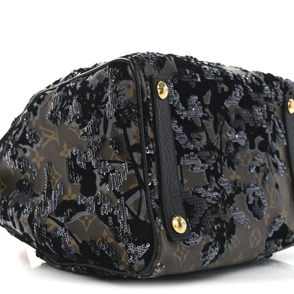 Louis Vuitton Monogram Fleur De Jais Sequins Speedy 30 9 of 11