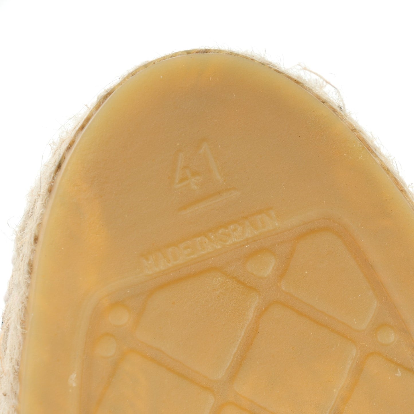 Lambskin CC Espadrilles 41 Black