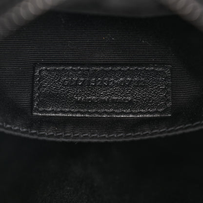 Saint Laurent Calfskin Matelasse Monogram Monochrome Lou Camera Bag Black 7 of 14