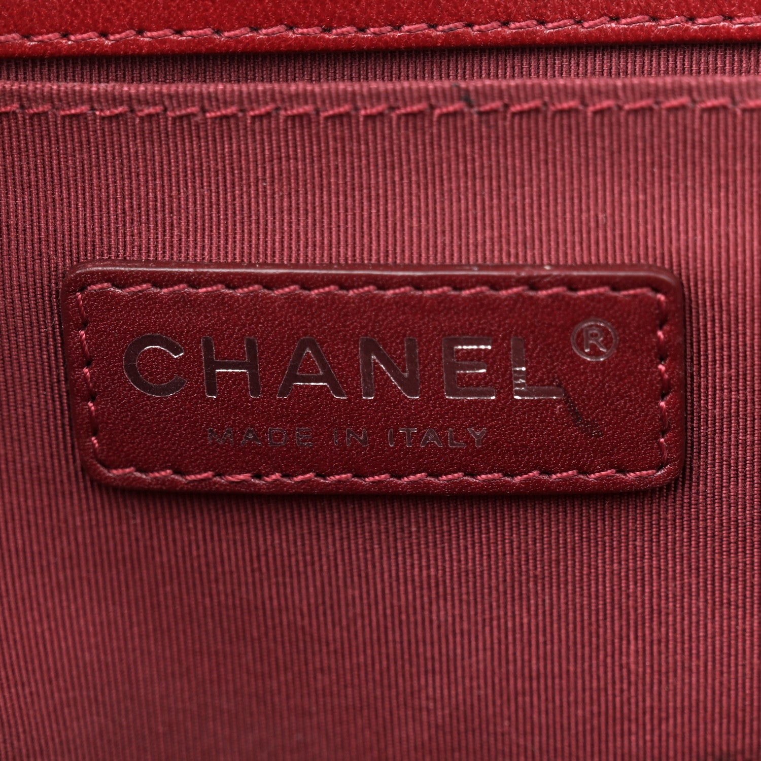 Chanel Lambskin Quilted Medium Boy Flap Red 6 of 13