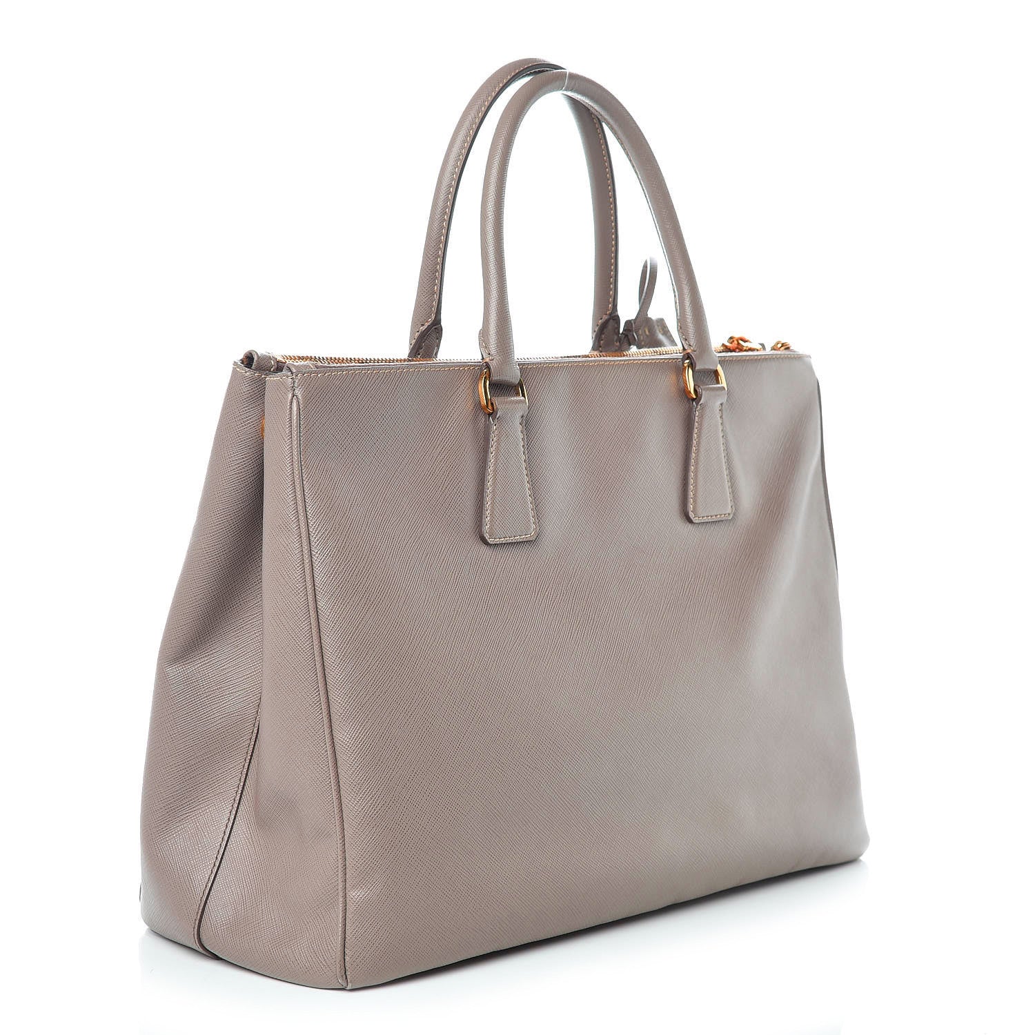 Prada Saffiano Large Galleria Double Zip Tote Argilla 3 of 15