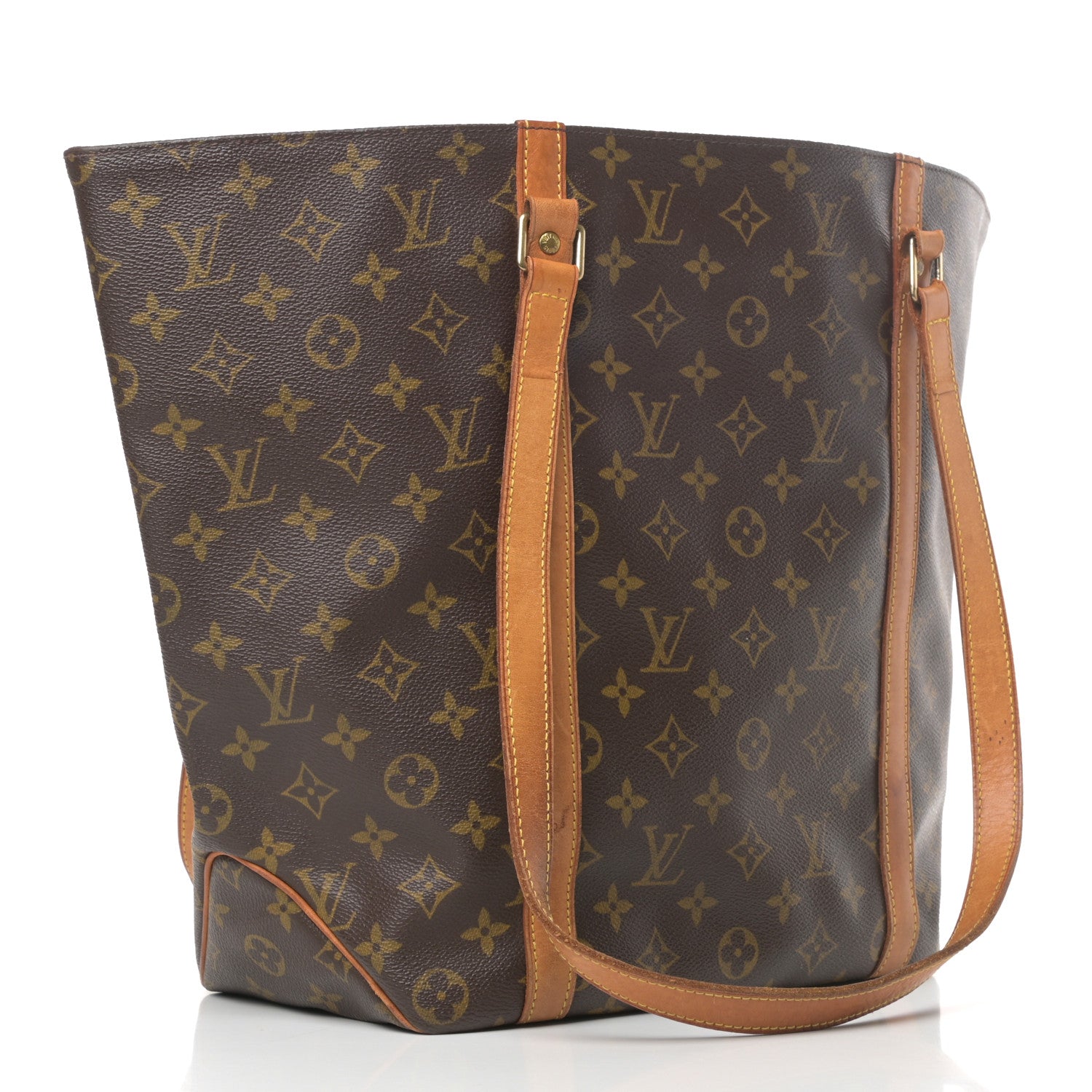 Louis Vuitton Monogram Sac Shopping Tote 3 of 9