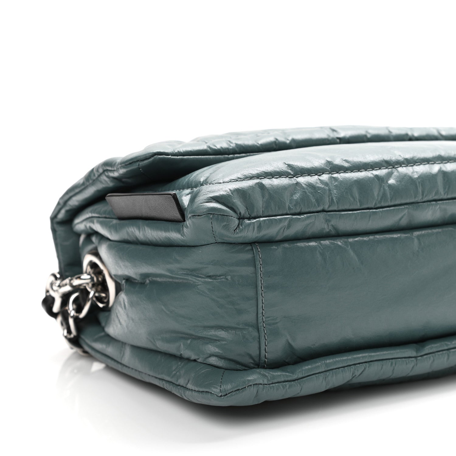 Marc Jacobs Lambskin The Mini Pillow Bag Armory Blue 9 of 10