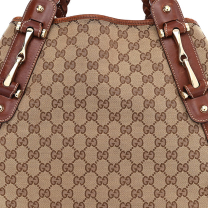 Gucci Monogram Medium Pelham Shoulder Bag Brown 8 of 10