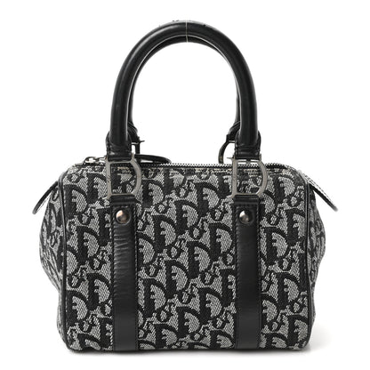 Christian Dior Monogram Boston Black 1 of 10
