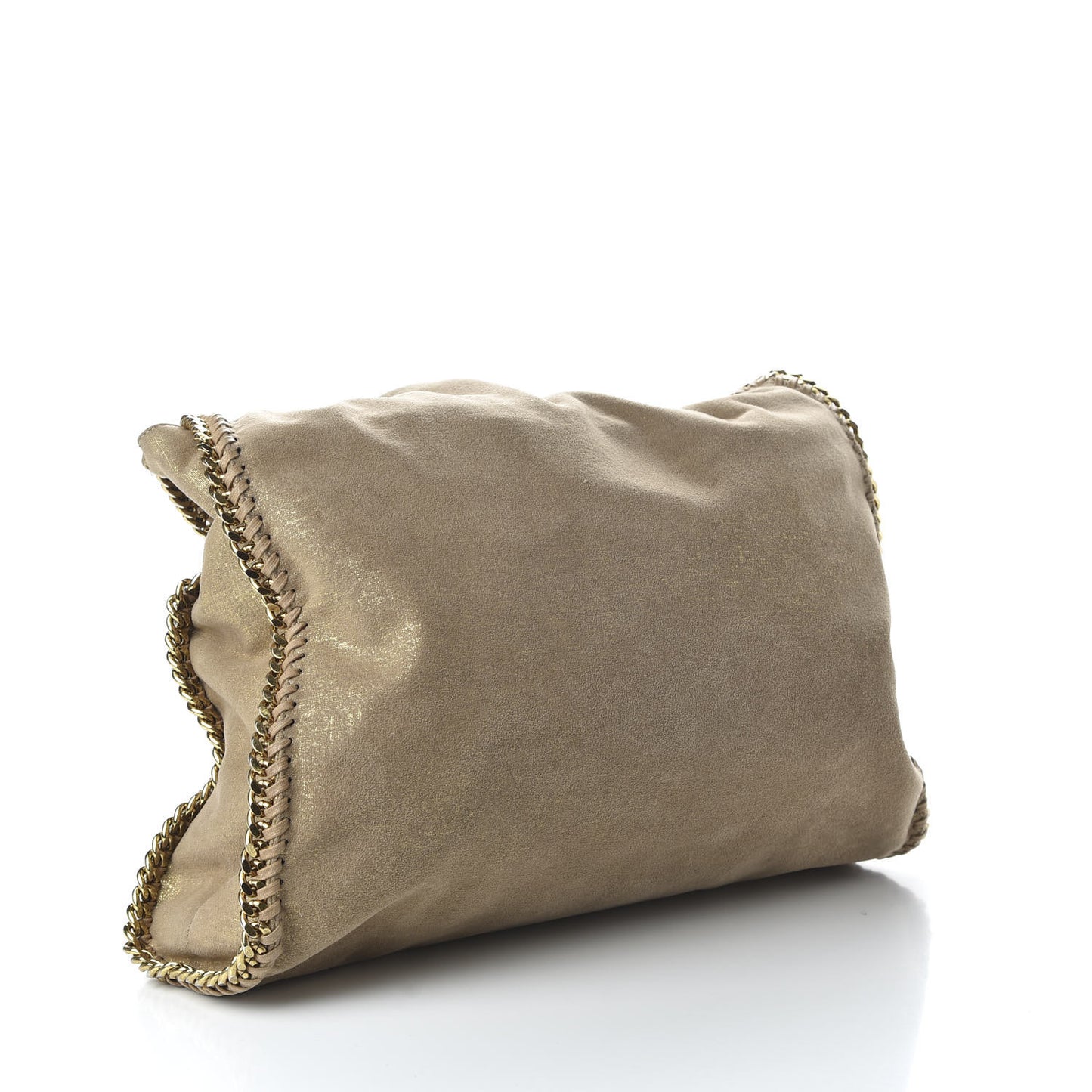 Shaggy Deer Big Falabella Tote Gold