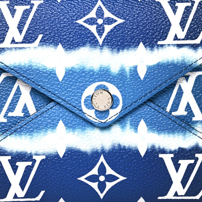 Louis Vuitton Monogram Escale Medium Kirigami Pochette Insert Blue 7 of 10