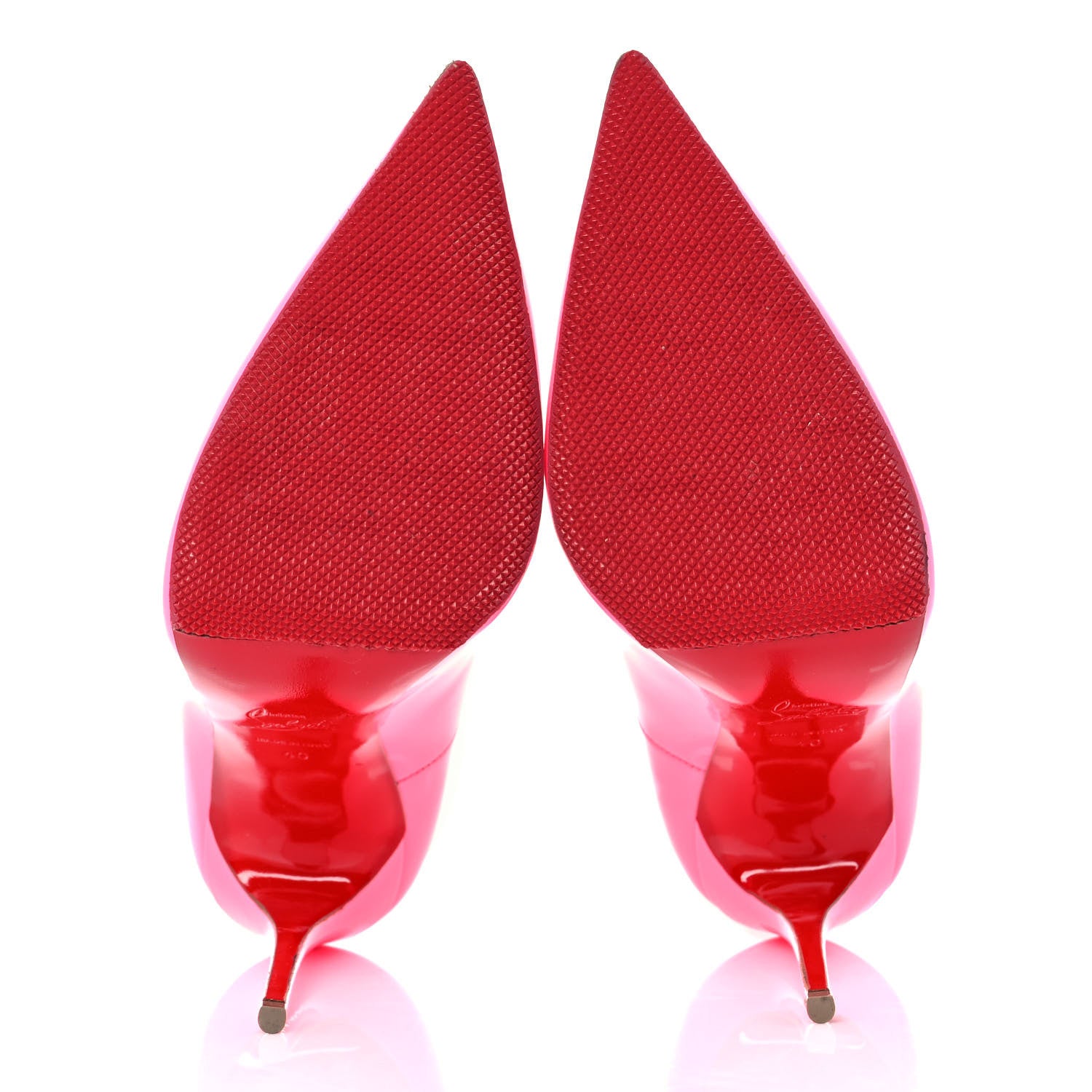Christian Louboutin Patent So Kate 120 Pumps 40 Shocking Pink 5 of 8
