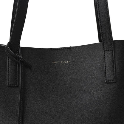 Saint Laurent Calfskin Large Shopping Tote Black 9 of 12