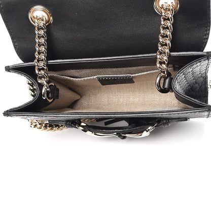 Gucci Microguccissima Mini Emily Shoulder Bag Black 5 of 7