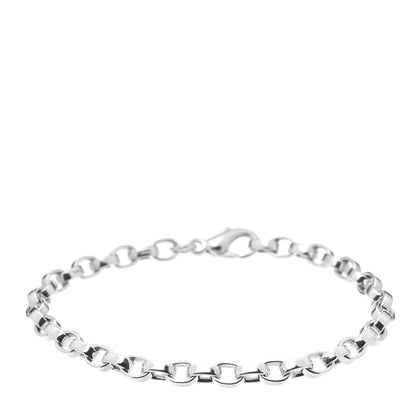 Tiffany Sterling Silver Round Chain Link Bracelet 1 of 8