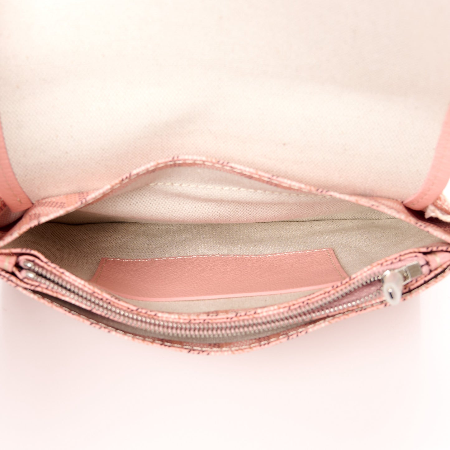 Goyardine Plumet Wallet Clutch Pink