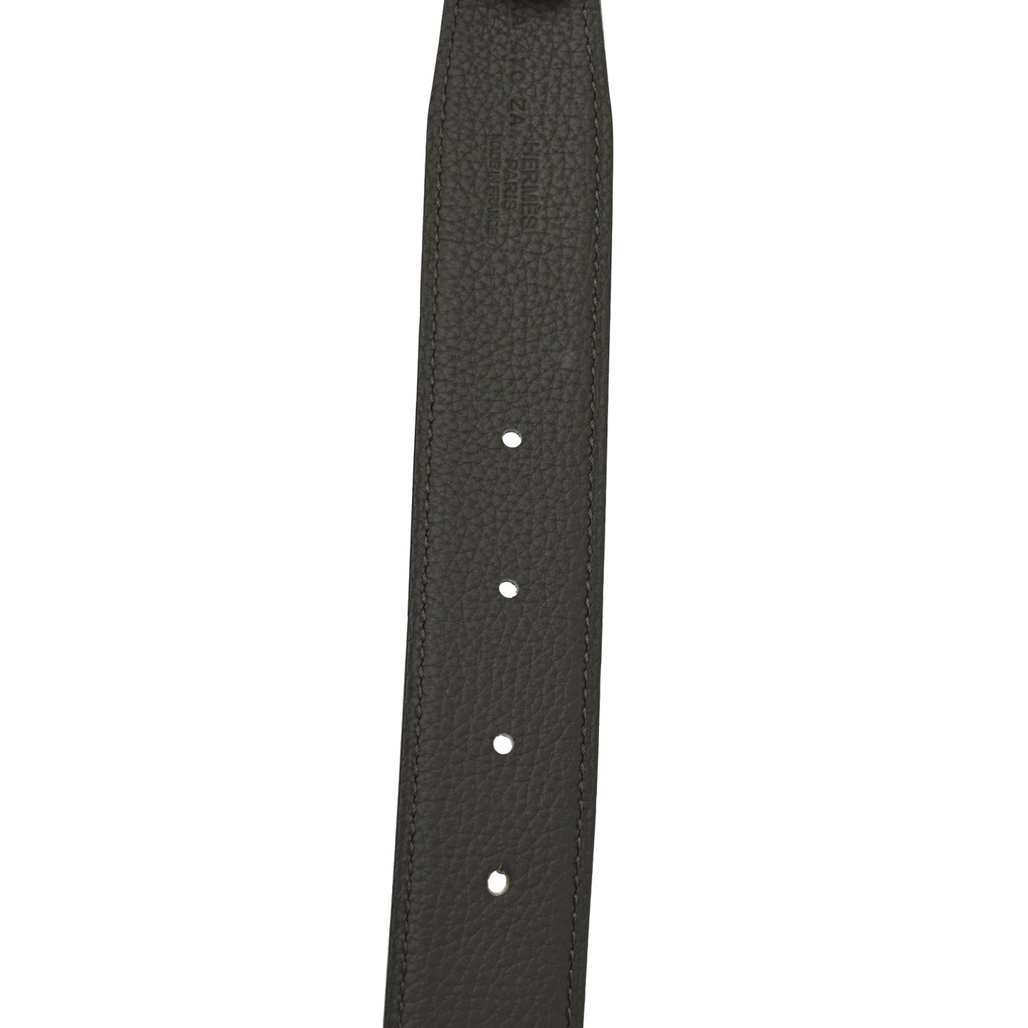 Box 135 Togo Reversible 32mm Rider Belt 95 Black Etain