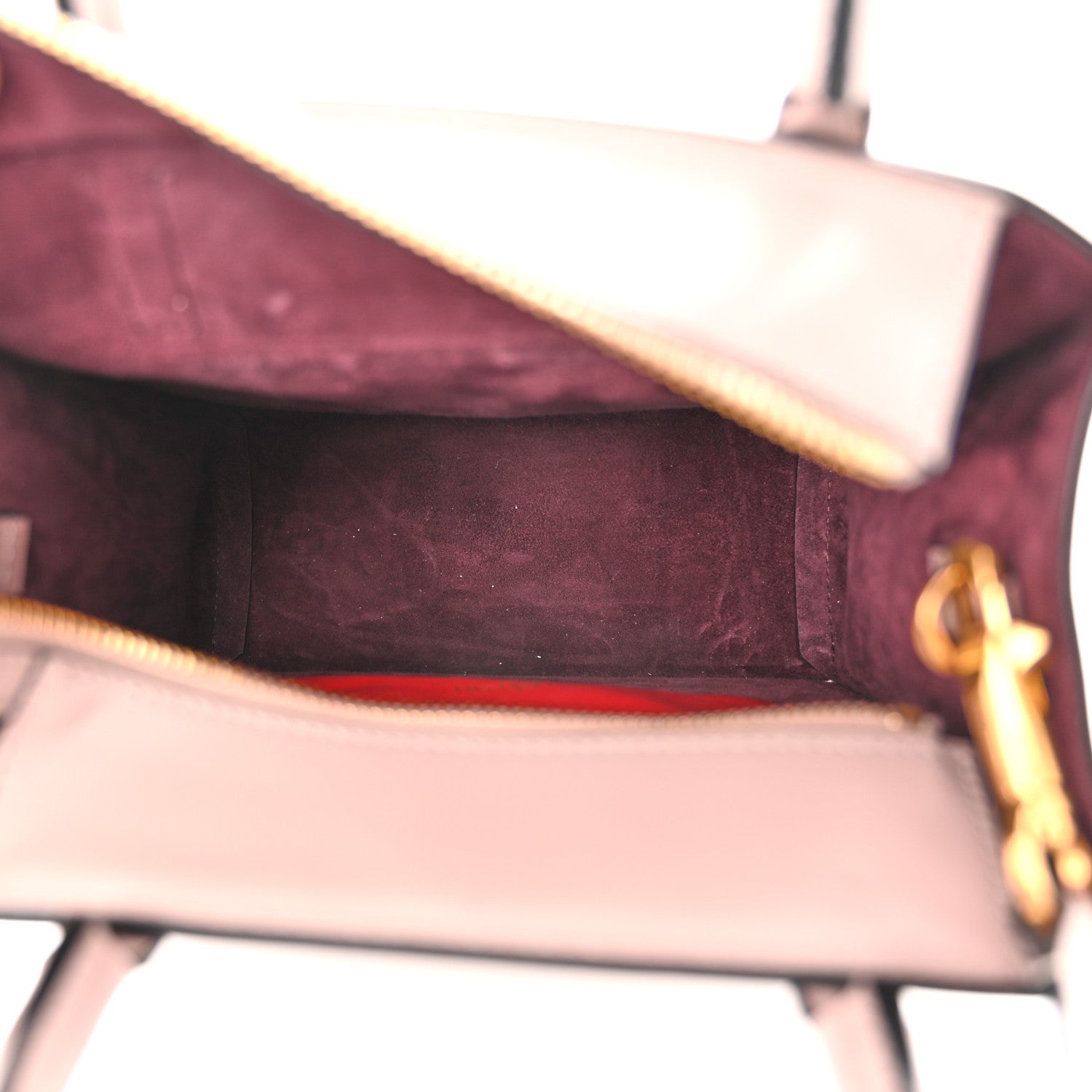 Valentino Garavani Calfskin VLogo Small Walk Tote Poudre 5 of 9