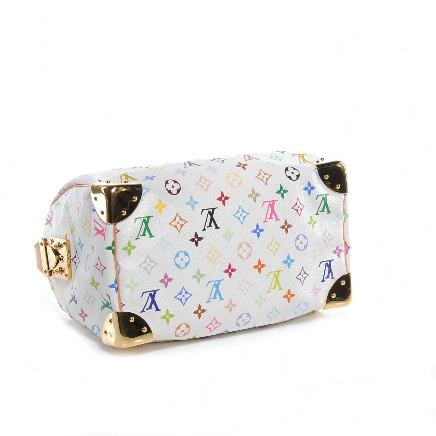 Monogram Multicolor Speedy 30 White