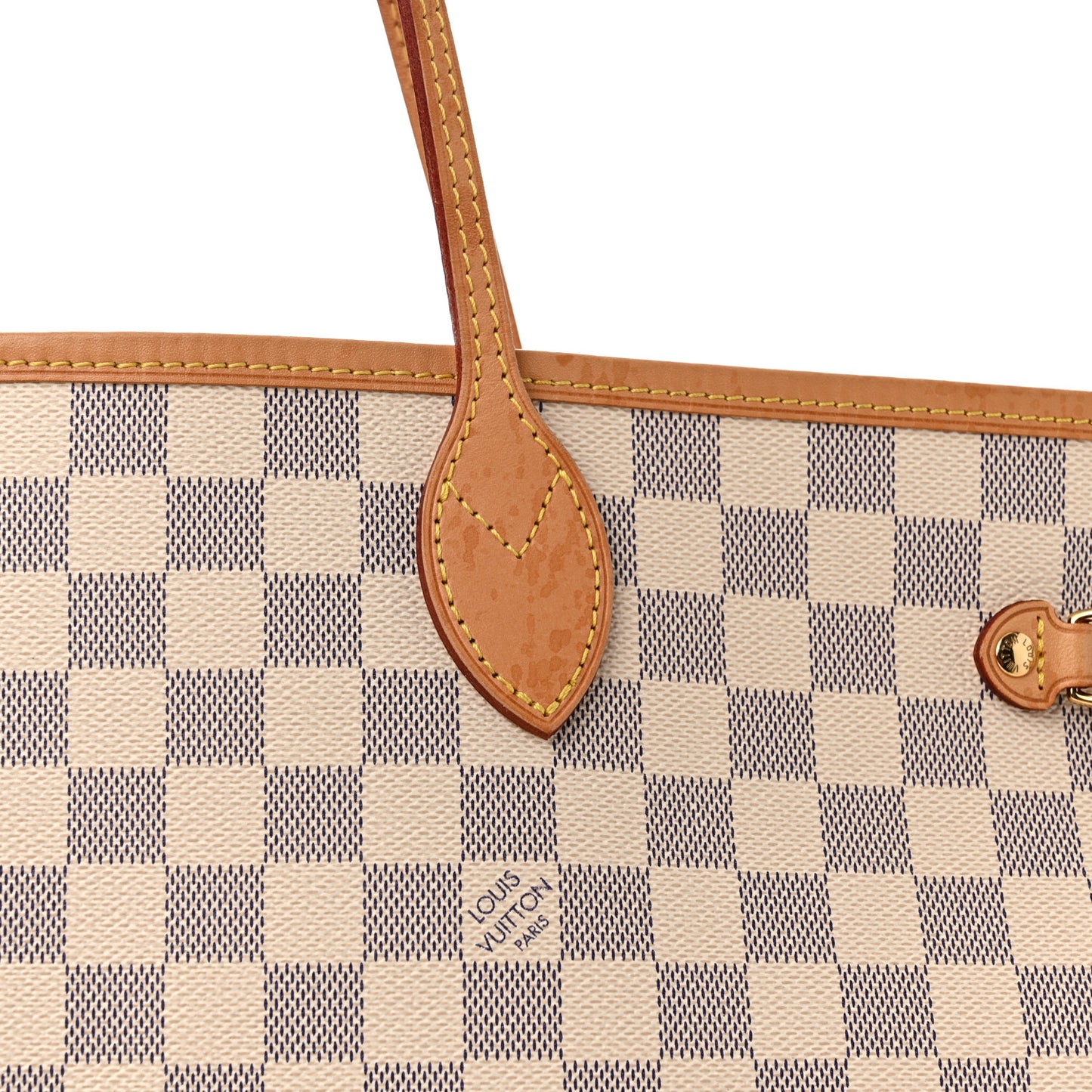 Damier Azur Neo Neverfull GM Rose Ballerine