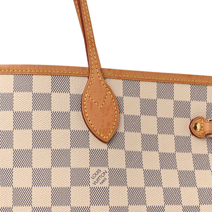 Louis Vuitton Damier Azur Neo Neverfull GM Rose Ballerine 13 of 16