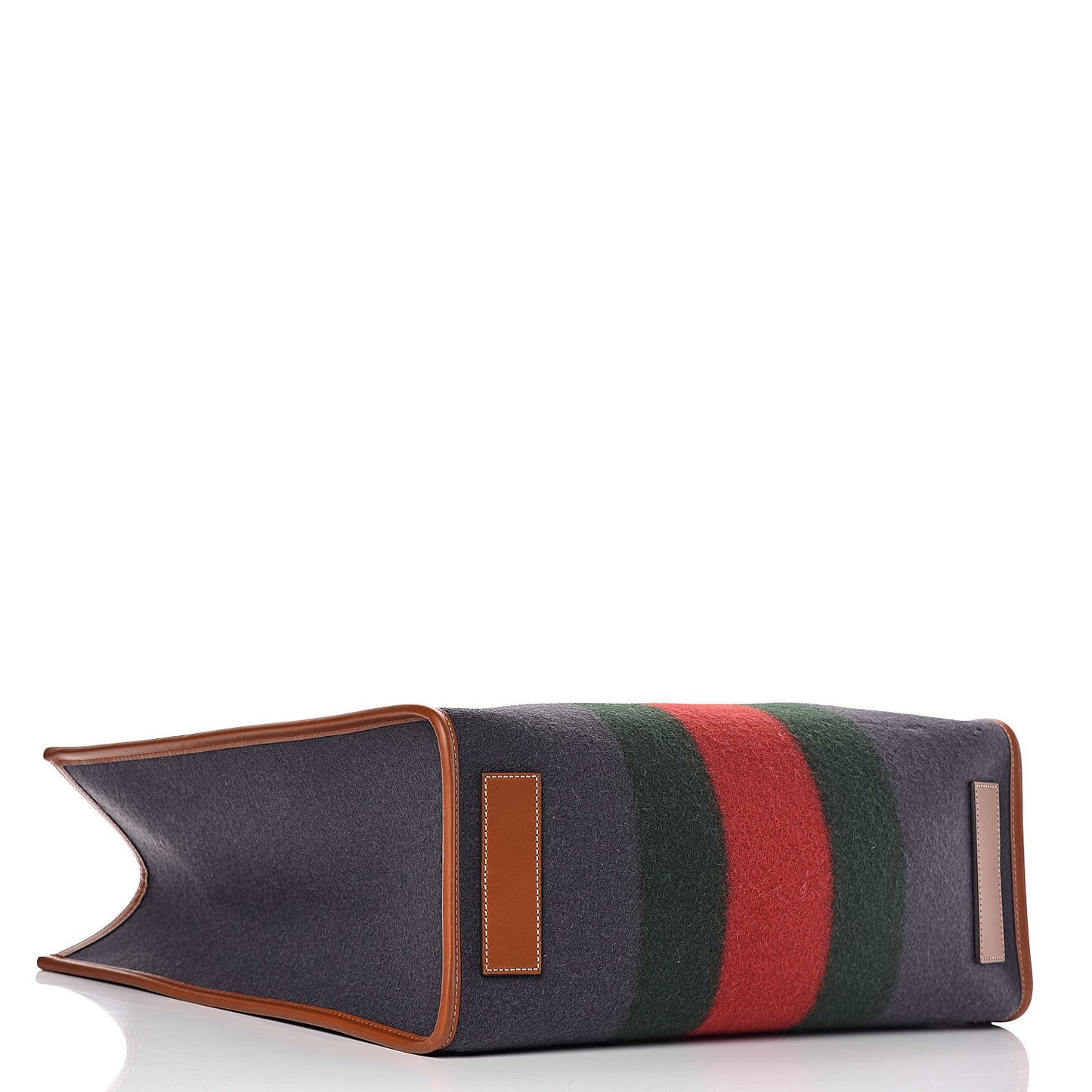 Felt Large Signature Web Tote Grey