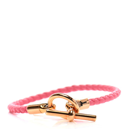 Hermes Swift Glenan Single Tour Bracelet T2 Rose Ete 1 of 5