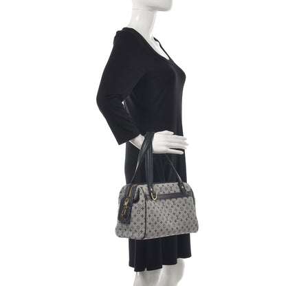 Louis Vuitton Mini Monogram Josephine PM Blue 2 of 6