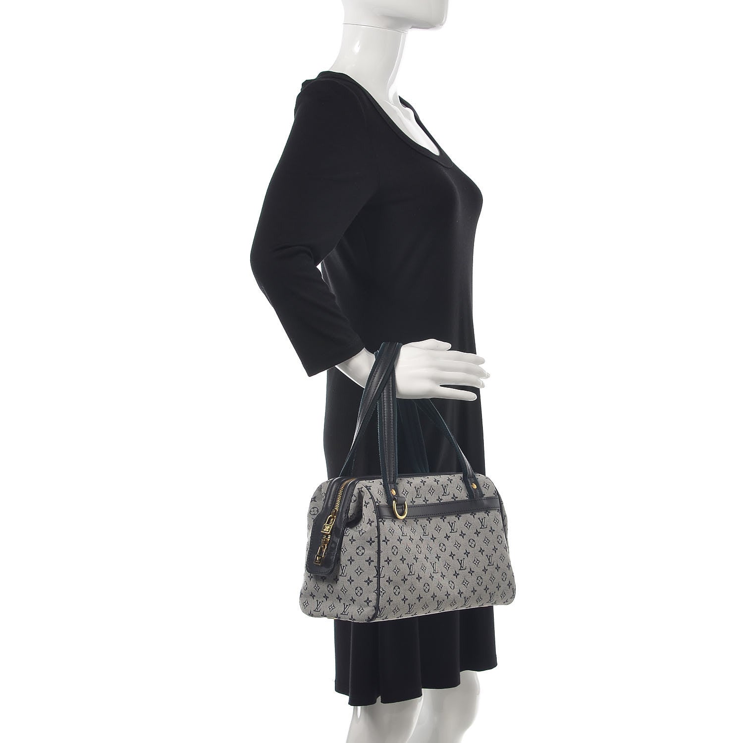 Louis Vuitton Mini Monogram Josephine PM Blue 2 of 6