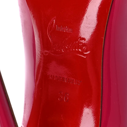 Christian Louboutin Patent So Kate 120 Pumps 36 Rosa 7 of 9