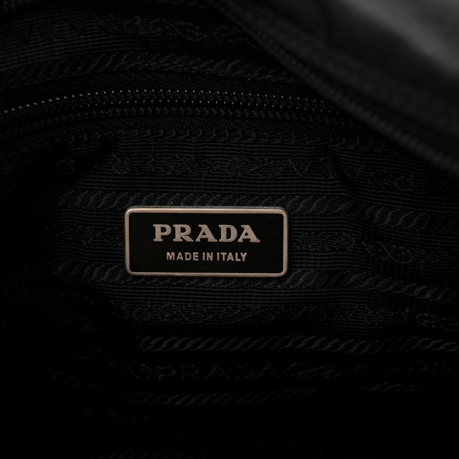 Prada Nylon Vela Sport Messenger Bag Black 6 of 11