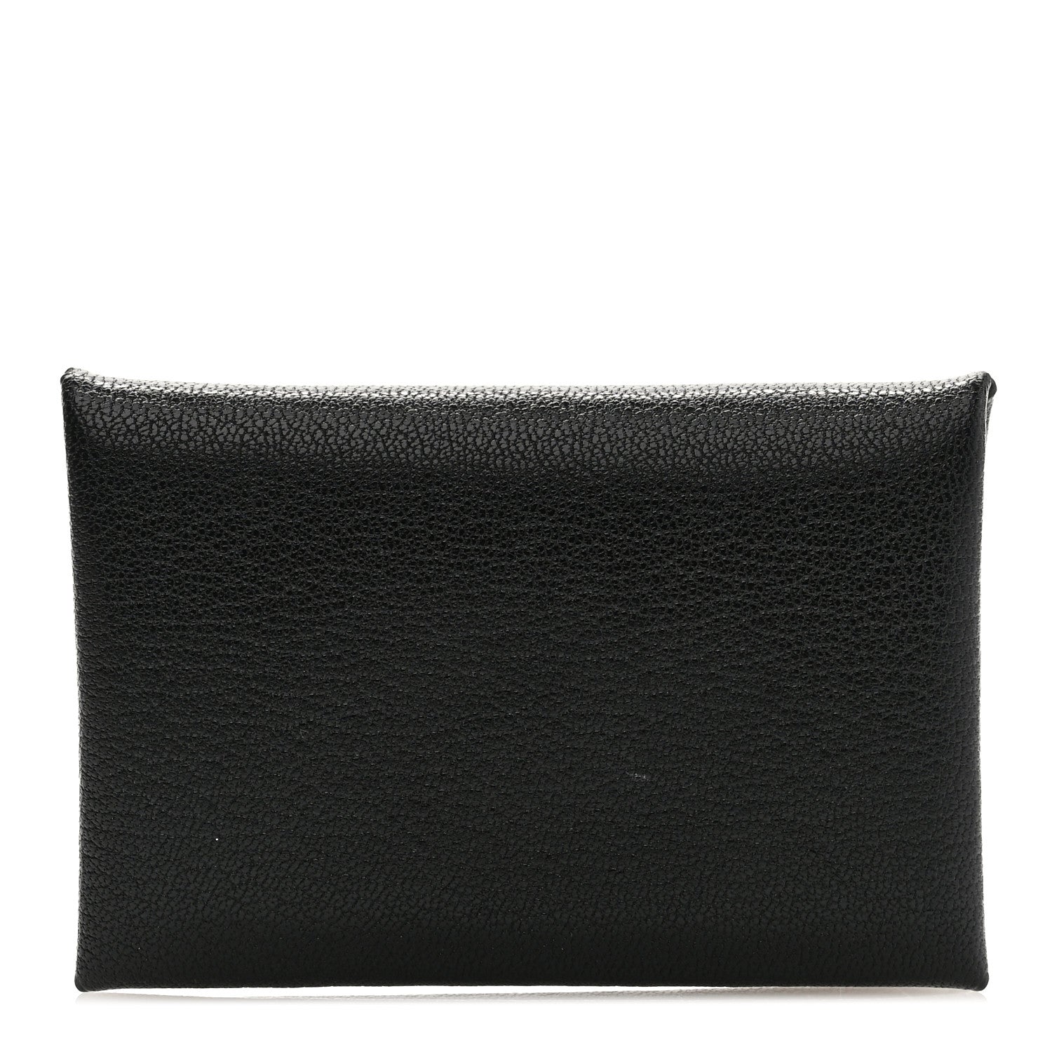 Hermes Chevre Mysore Calvi Card Case Black 1 of 8