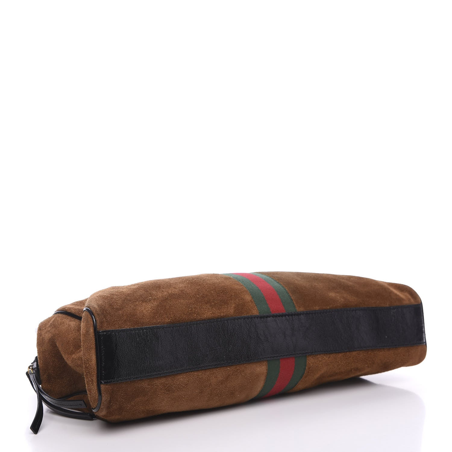 Gucci Suede Ophidia Large Re(Belle) Top Handle Bag Nocciola Black 3 of 14