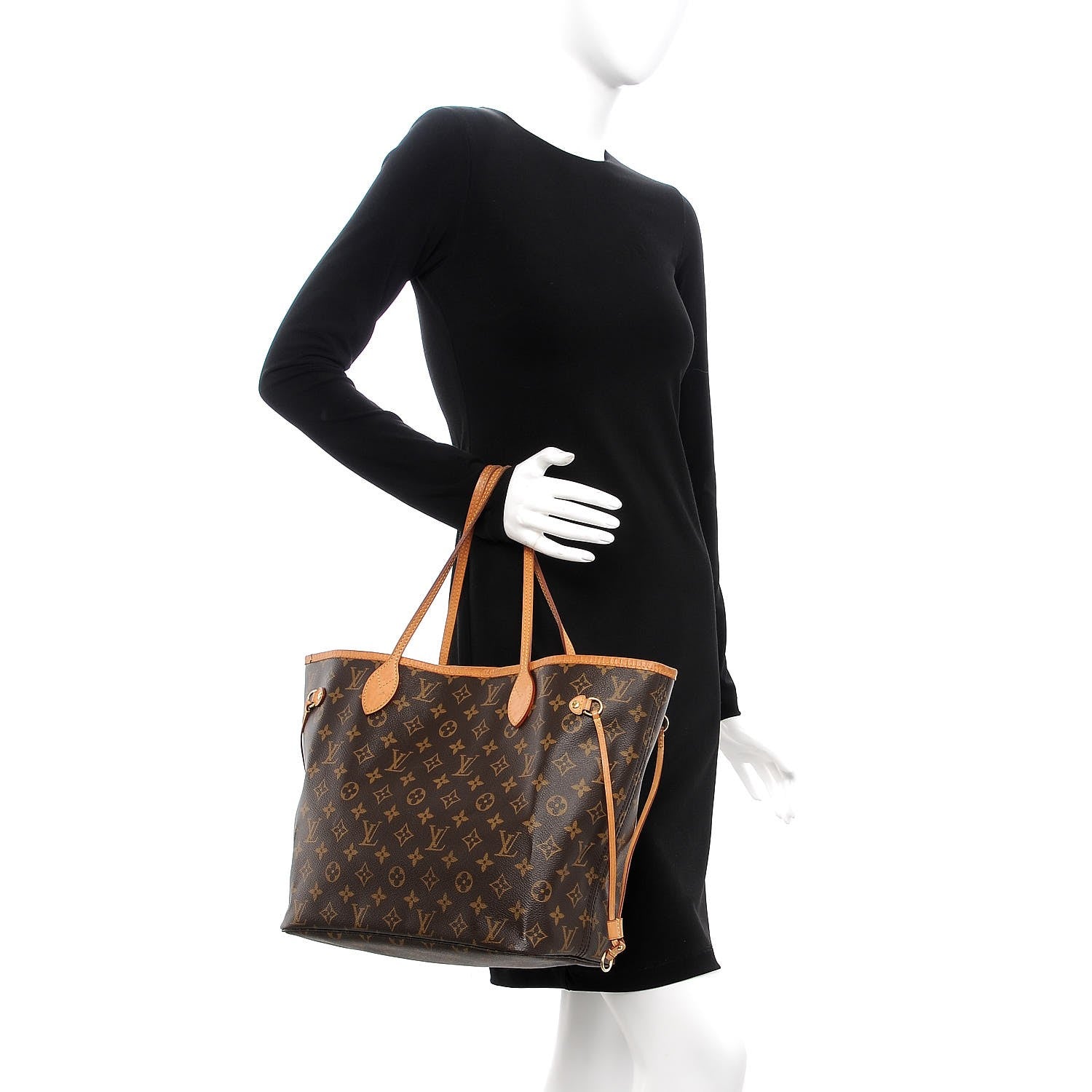 Louis Vuitton Monogram Neo Neverfull MM Rose Ballerine 2 of 13