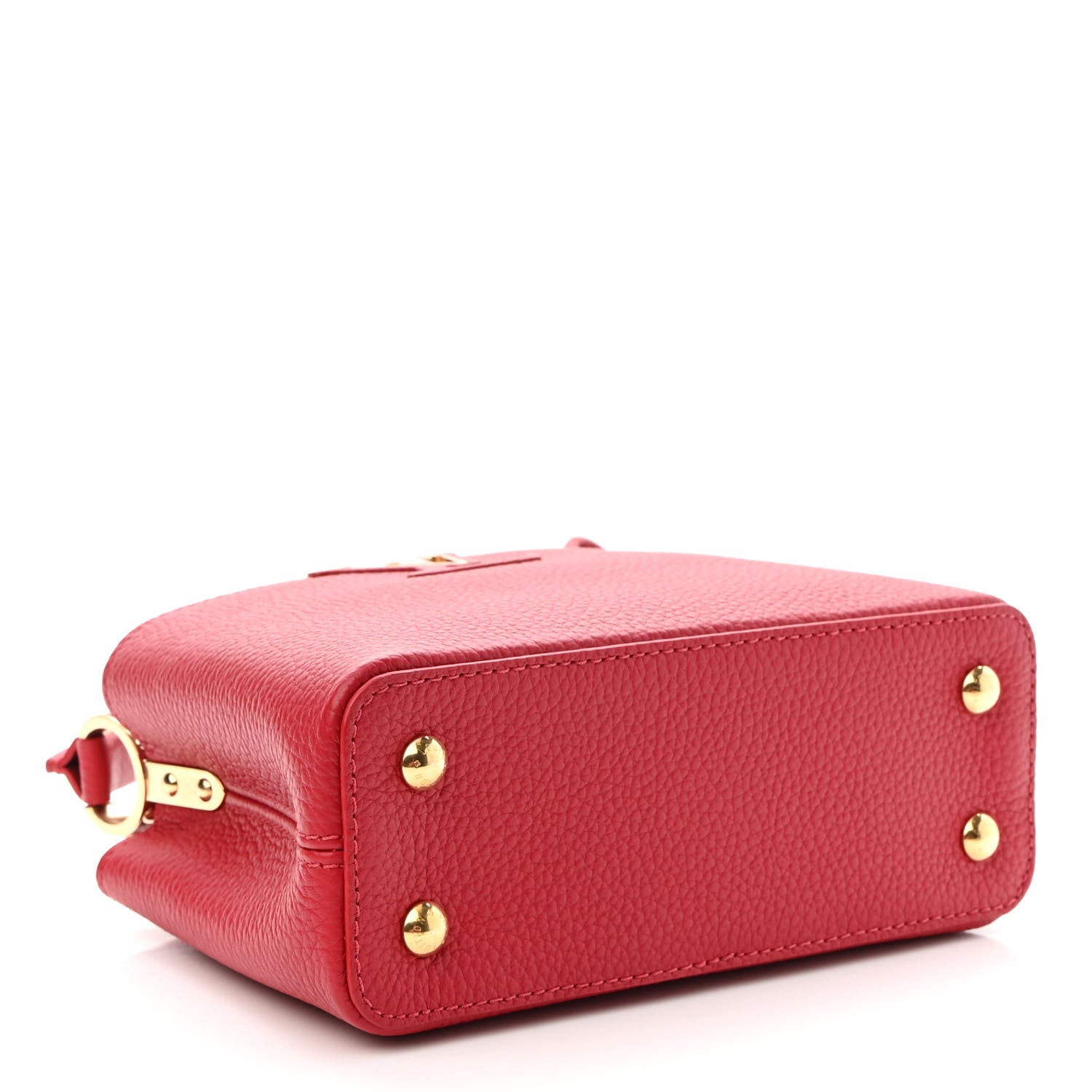 Louis Vuitton Taurillon Mini Capucines Scarlet 4 of 9