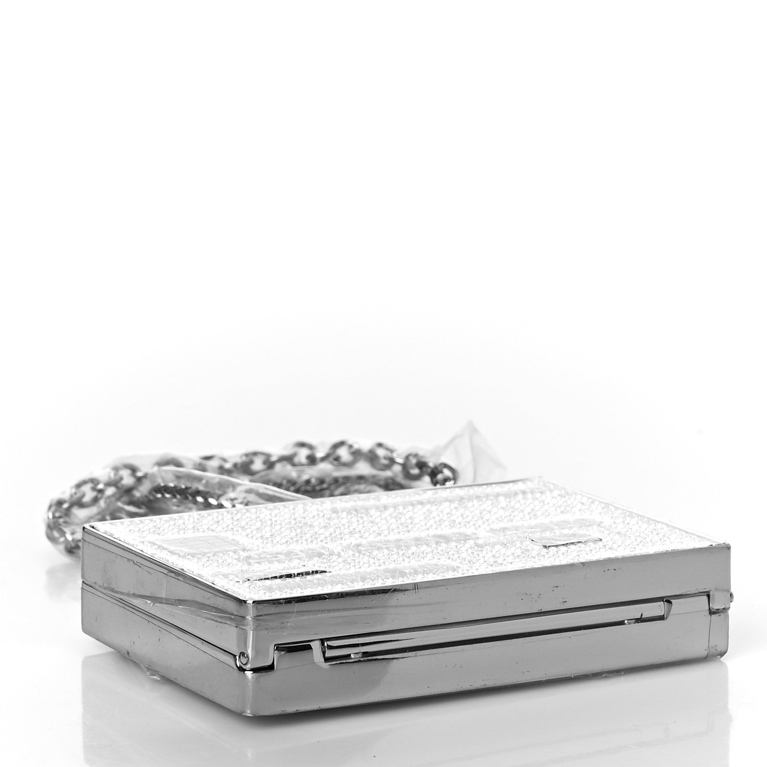 Alexander Wang Crystal Credit Card Wangloc Minaudiere Clutch