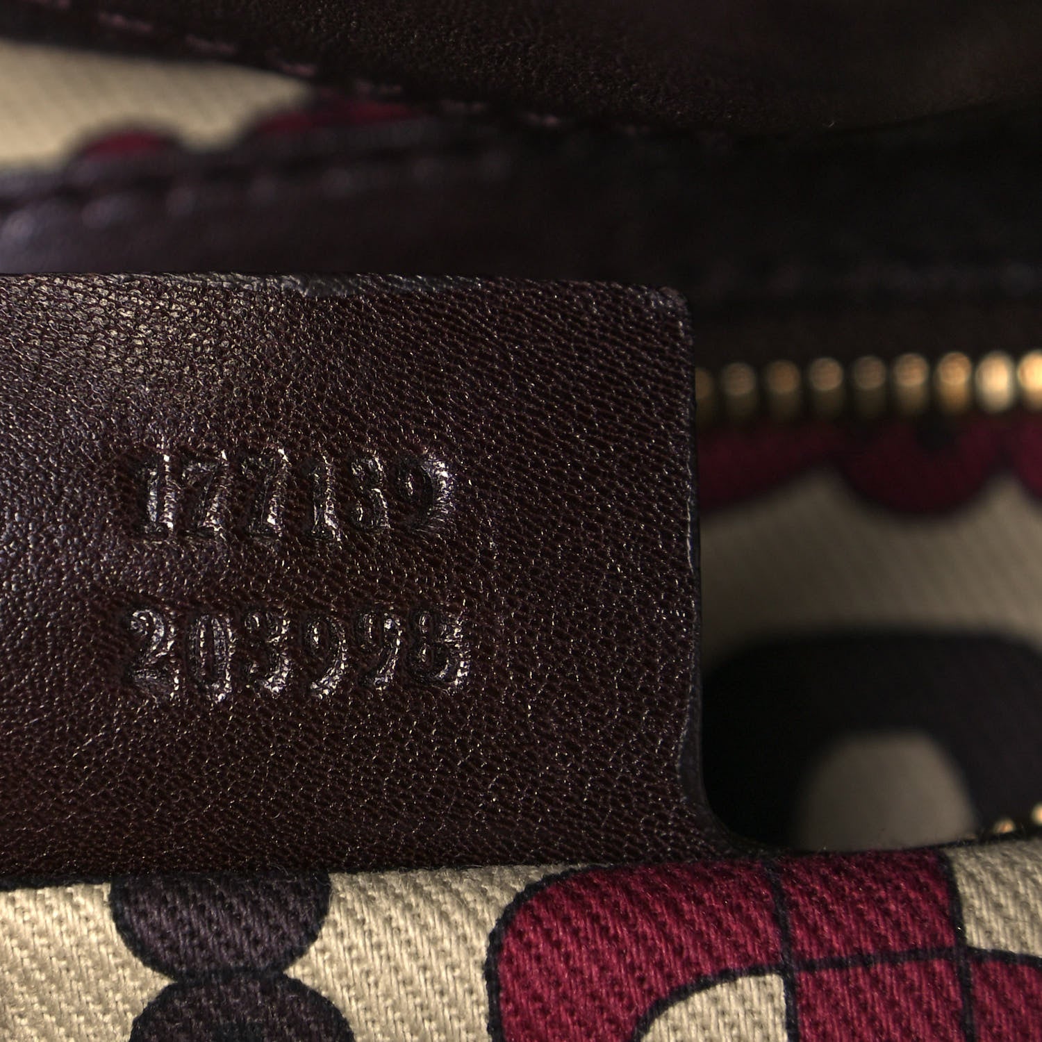 Gucci Guccissima Medium Indy Top Handle Hobo Dark Brown 7 of 16