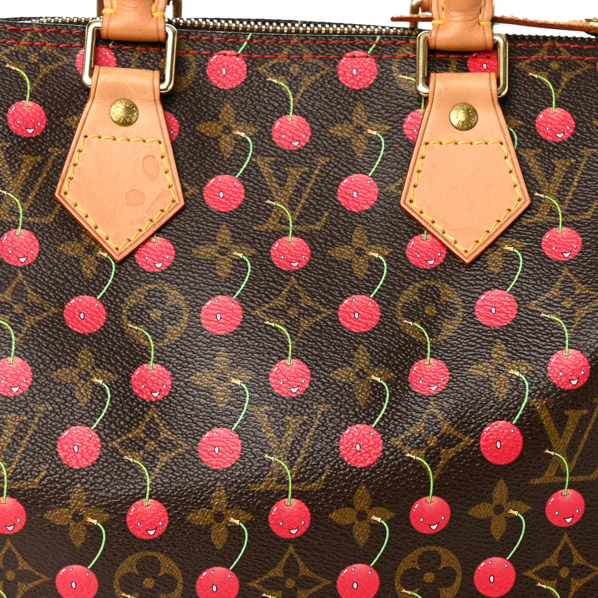 Louis Vuitton Monogram Cerises Speedy 25 8 of 10