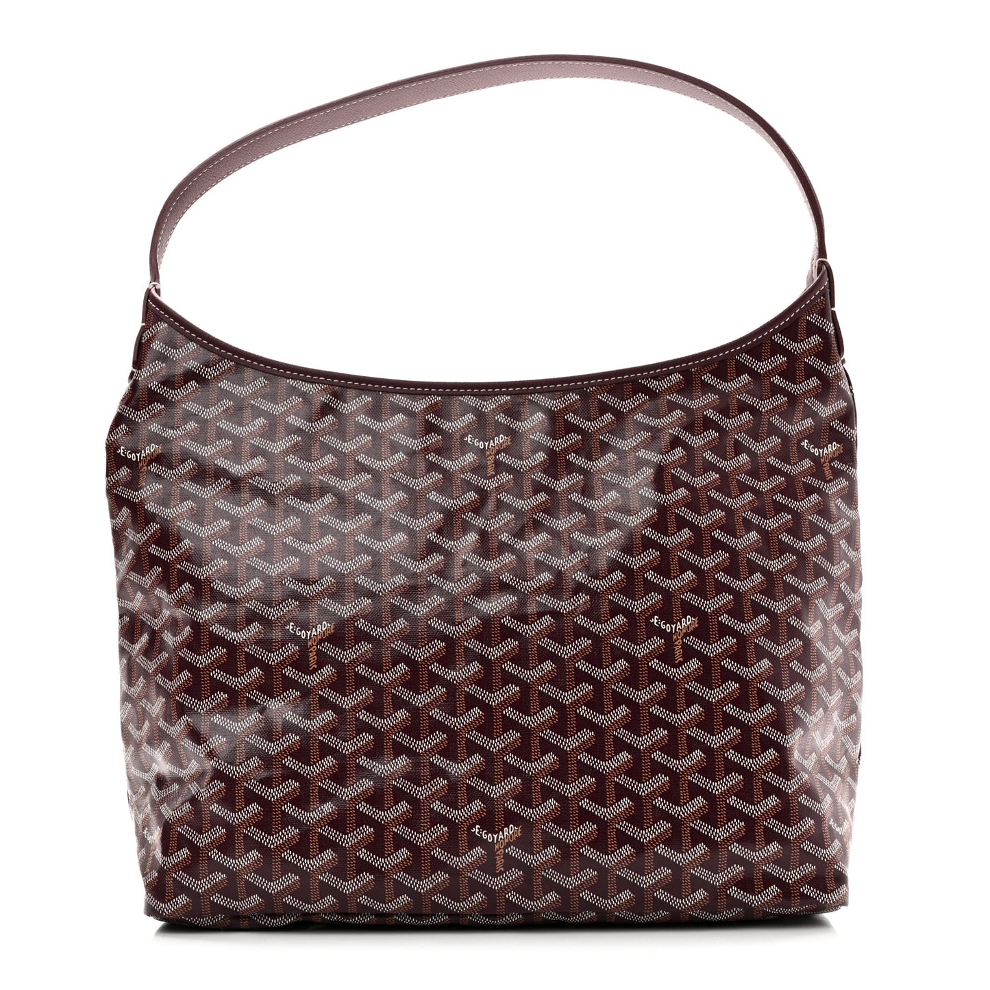 Goyardine Boheme Hobo Burgundy