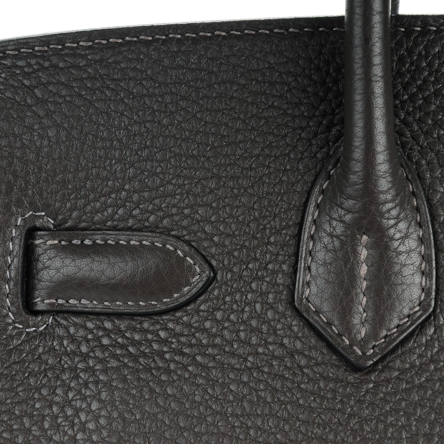 Taurillon Clemence Birkin 30 Graphite