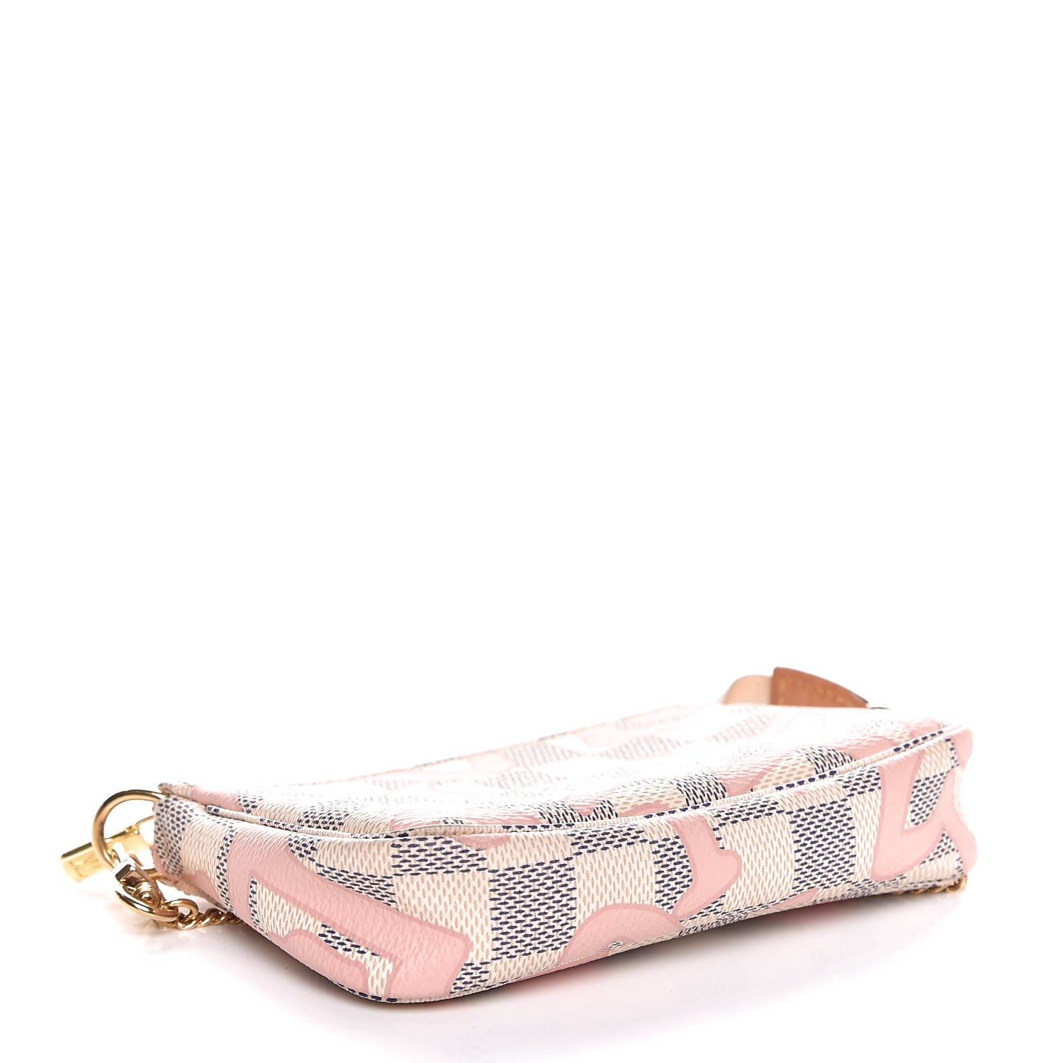 Louis Vuitton Damier Azur Tahitienne Mini Pochette Accessories 4 of 8